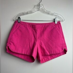 Lilly Pulitzer pink mini waffle short Size 2